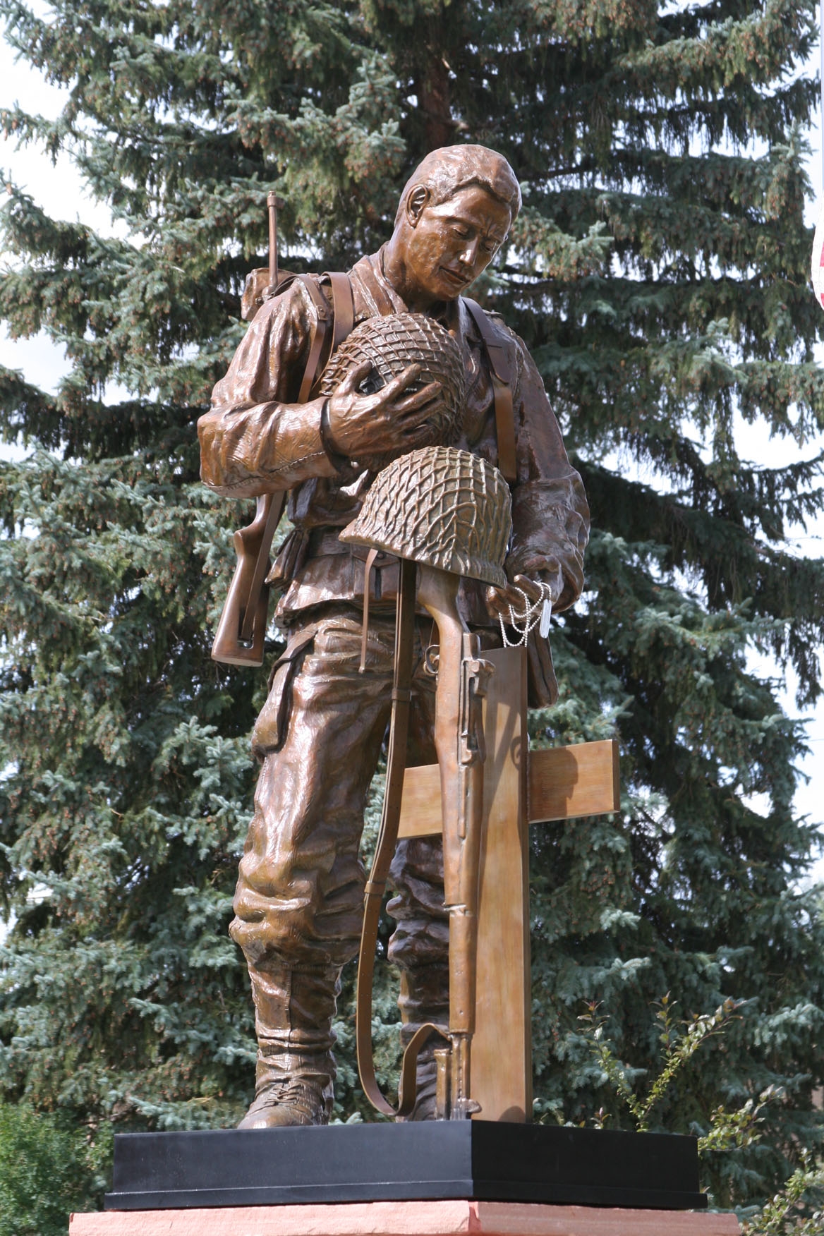 Chance Phelps Statue, Fremont County Courthouse